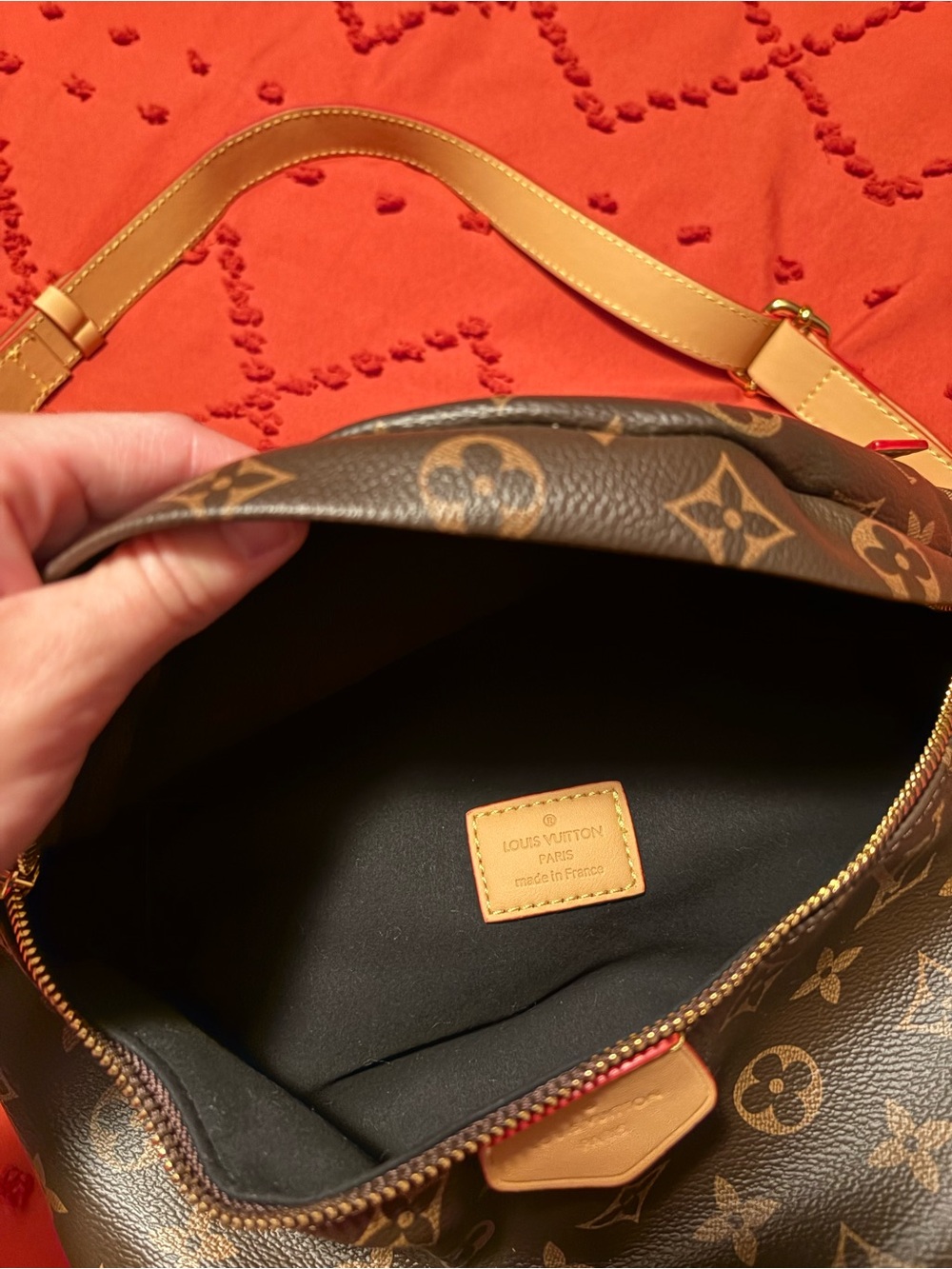 Brown Monogram Saddle Bag - Picture 3 of 3
